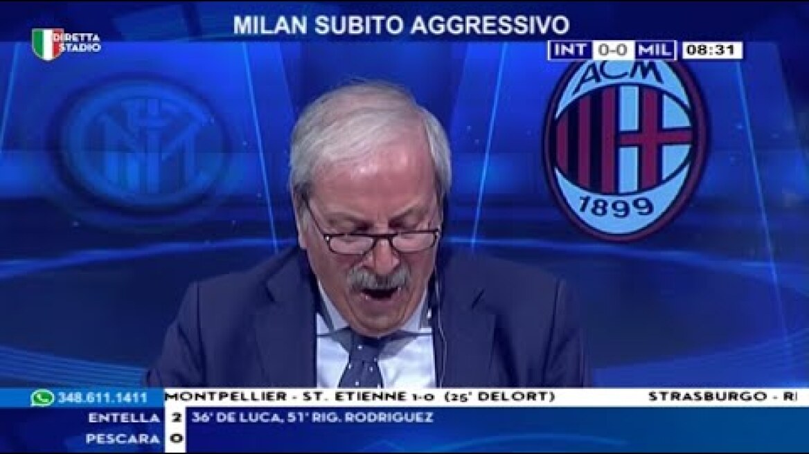 Inter Milan 4-2 con Filippo Tramontana e Tiziano Crudeli