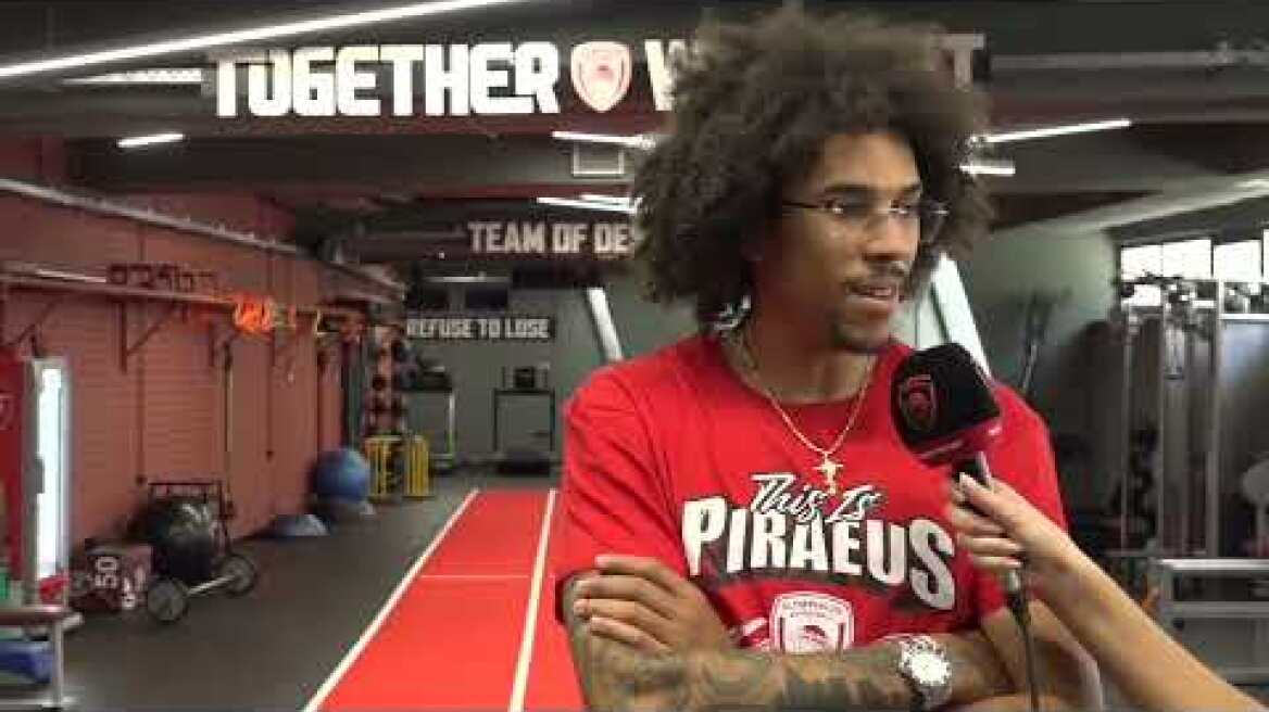 Τάισον Γουόρντ στο OlympiacosBC TV