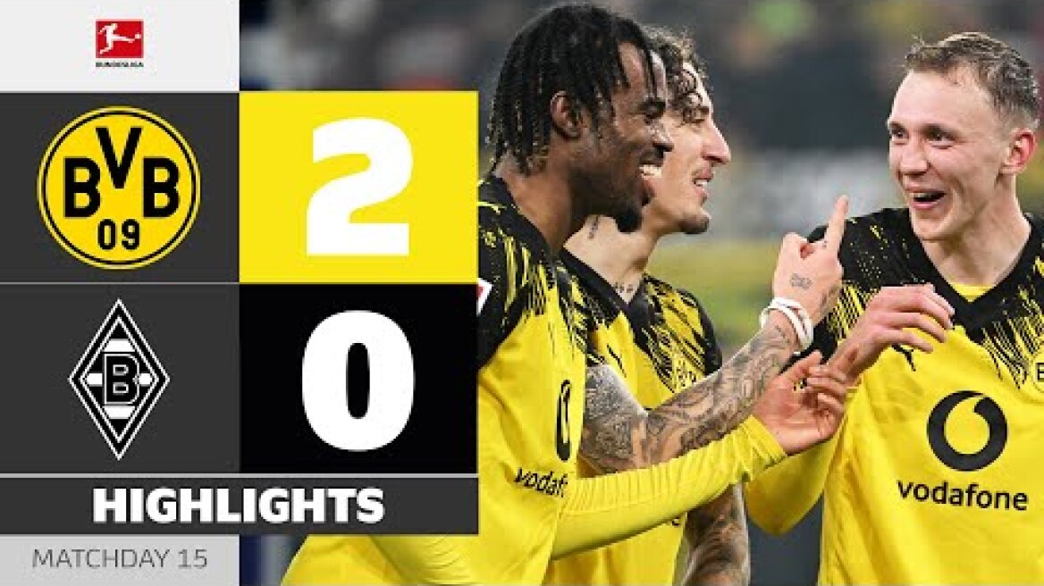 Late Seal By Beier | BORUSSIA DORTMUND - BORUSSIA M'GLADBACH | Highlights | MD 15 – Bundesliga 25/26