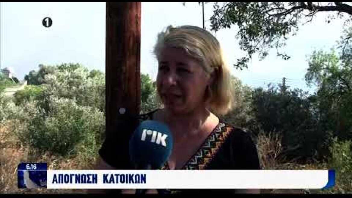 Οργή κατοίκων για τη φωτιά στην Πάφο (2)