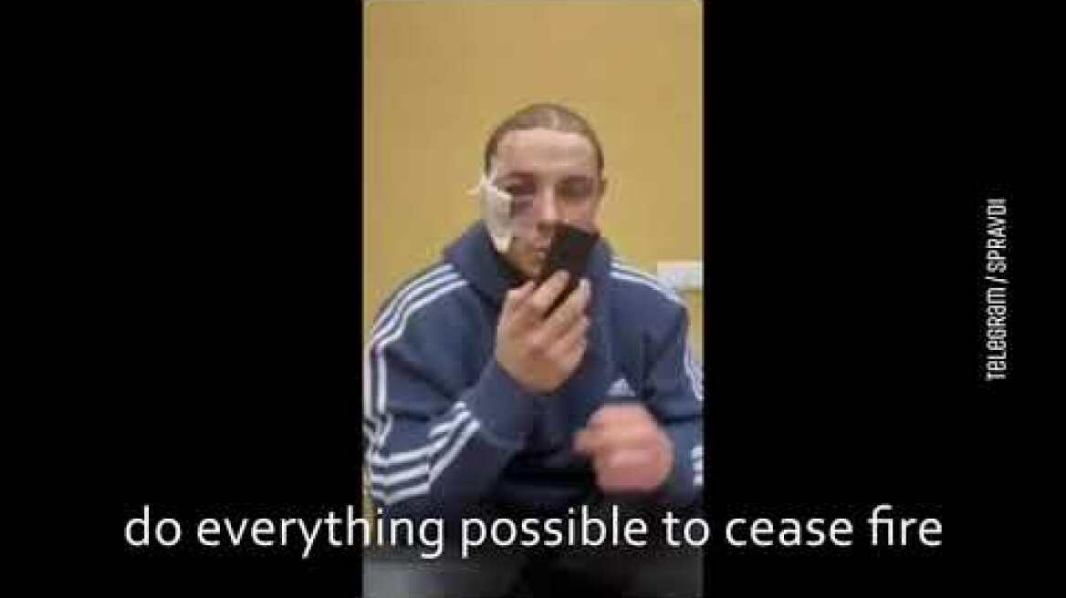 The captured Russian servicemen are asking to stop the Russian offensive on Ukraine