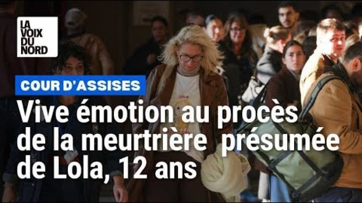 Το βίντεο που σόκαρε για τη δολοφονία 12χρονης στη Γαλλία: Αλγερινή τη μαχαίρωσε 38 φορές, την έπνιξε, και πήγε σε καφέ με τη σορό της σε βαλίτσα Vive émotion au procès de la meurtrière présumée de Lola Daviet