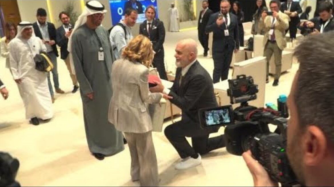 siparietto meloni edi rama