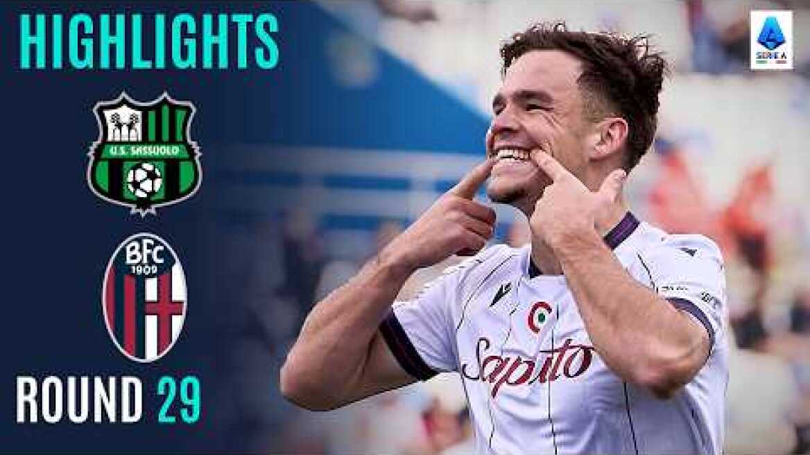 SASSUOLO-BOLOGNA | HIGHLIGHTS | Dallinga Strikes Early for Bologna | SERIE A 2025/26