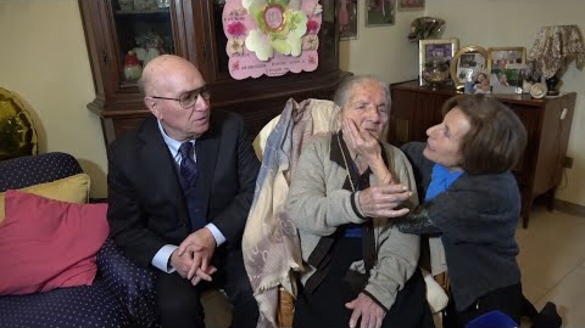 I 114 anni di Lucia Laura Sangenito a Sturno in provincia di Avellino