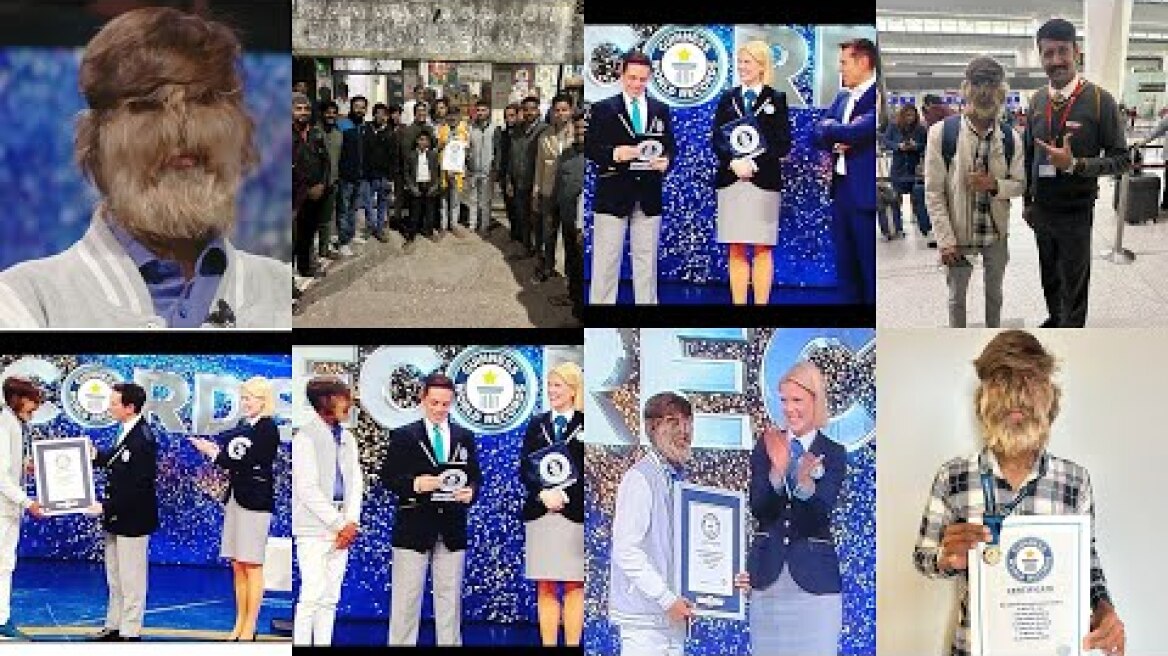 Finel part Itliy 😇 me bahut Khus Hu //Guinness book of world me India ka pehla sabse jyada Hair vala