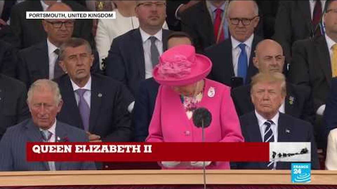 D-Day anniversary: Queen Elizabeth II thanks soldiers who took part in D-Day landings