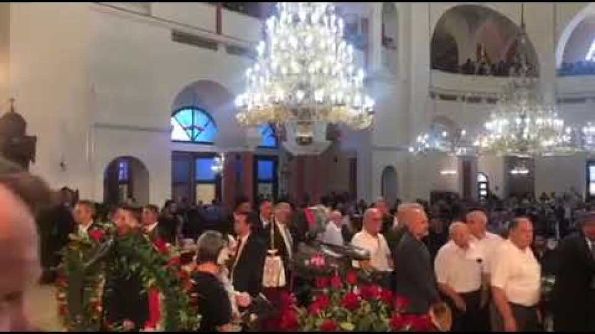 Το ύστατο χαίρε στον Δημήτρη Χριστόφια