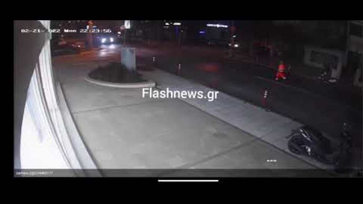 Πτώση υπαλλήλου καθαριότητας απορριμματοφορου στα Χανια