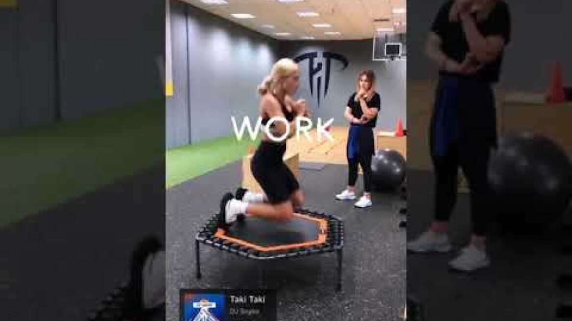 Η Ιωάννα Τούνη την... ιδρώνει τη φανέλα