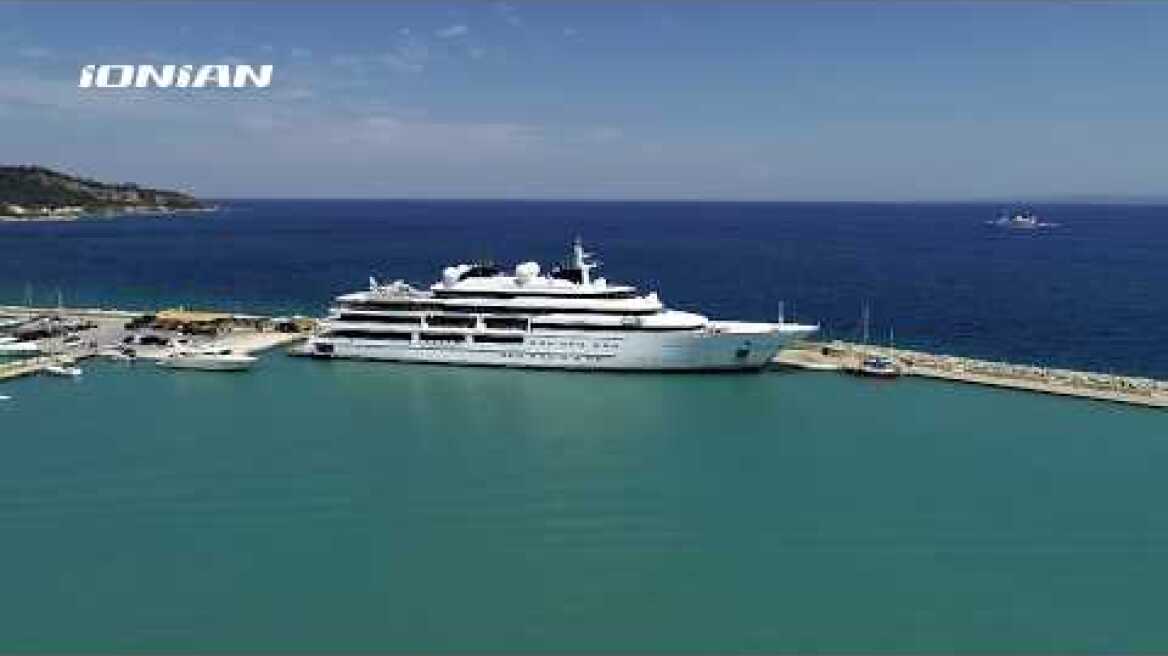 Ο Εμίρης του Κατάρ στη Ζάκυνθο