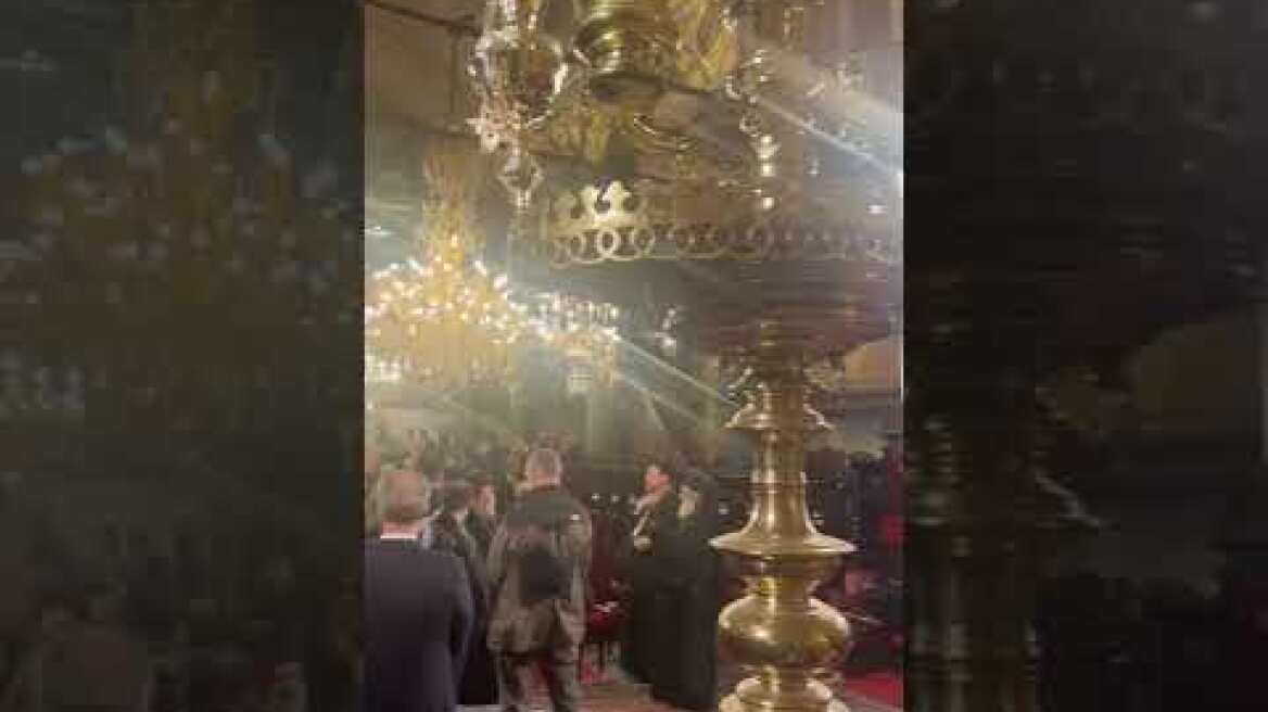 Ιστορικές στιγμές στο Φανάρι: Δοξολογία παρουσία του Πάπα Λέοντος και του Πατριάρχη Βαρθολομαίου (4)