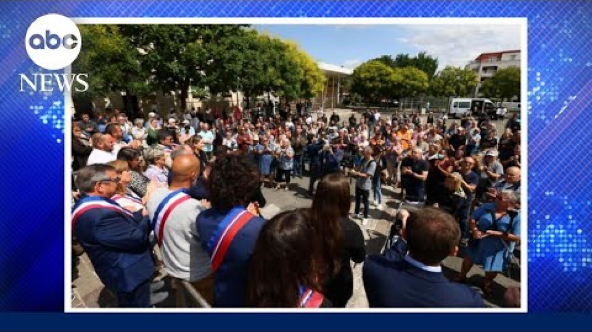 Crowds across France come out against protesters