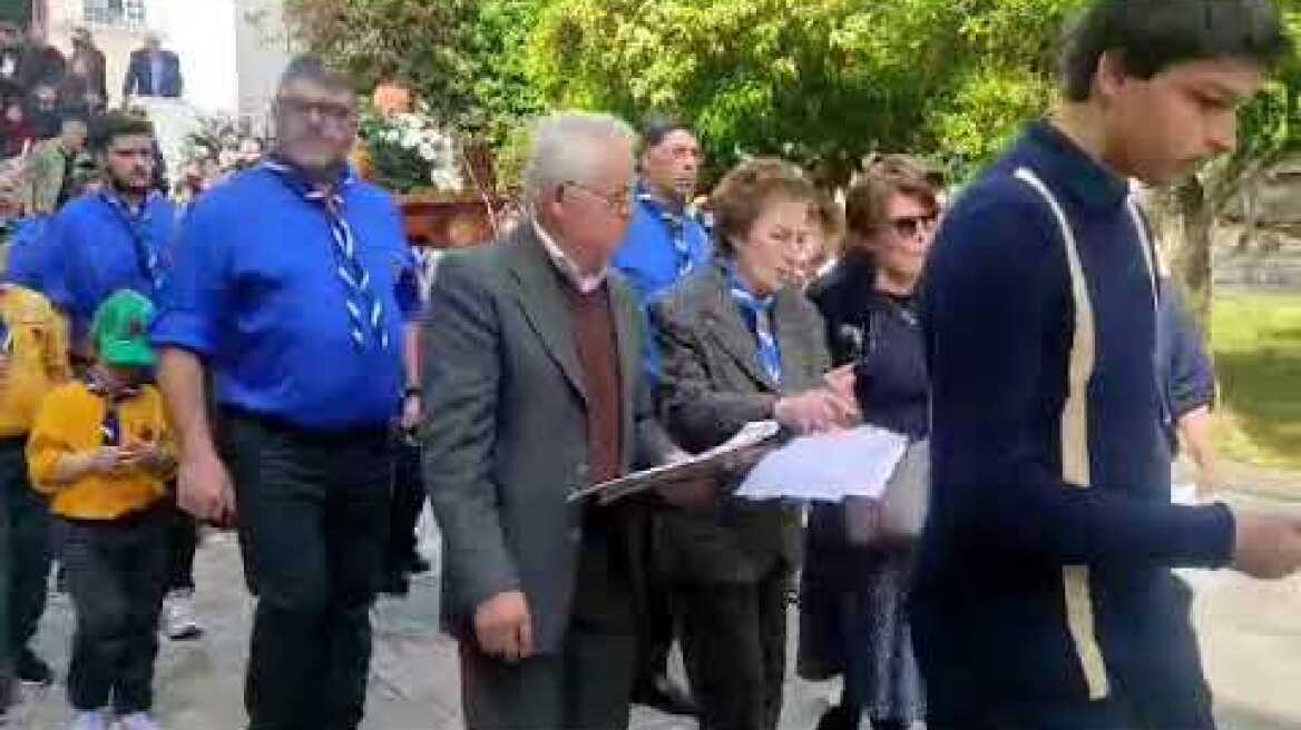 Πάτρα - Περιφορά του Επιταφίου στο Παλαιό Δημοτικό Νοσοκομείο