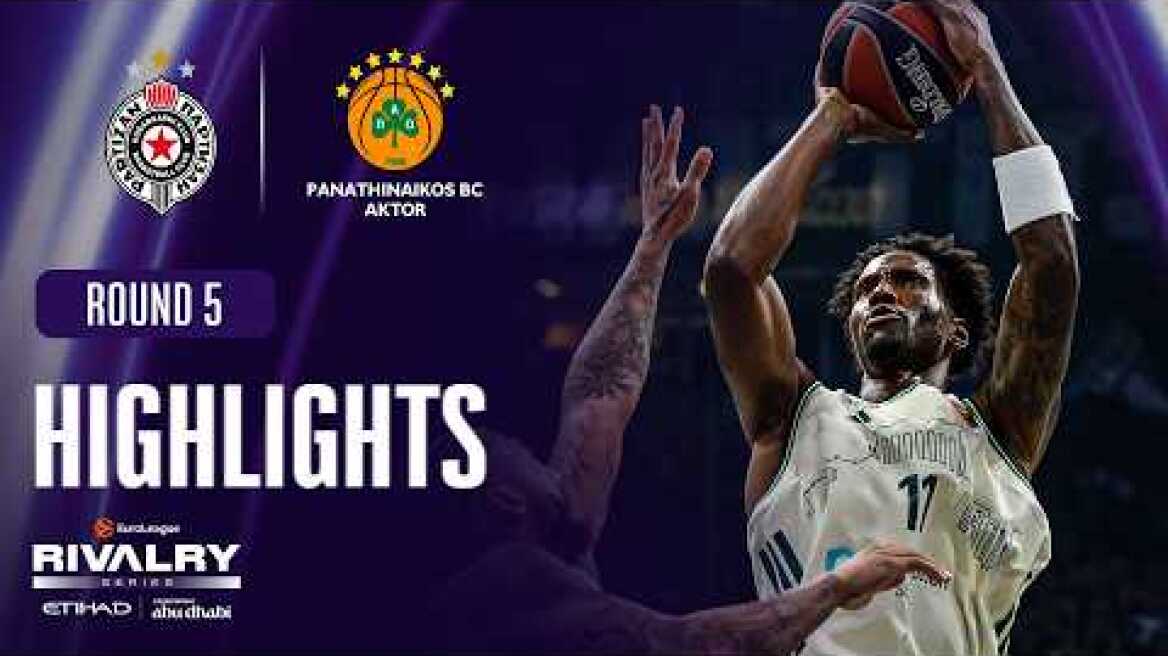 Partizan Mozzart Bet - Panathinaikos AKTOR | R5 Basketball Highlights 2026-27