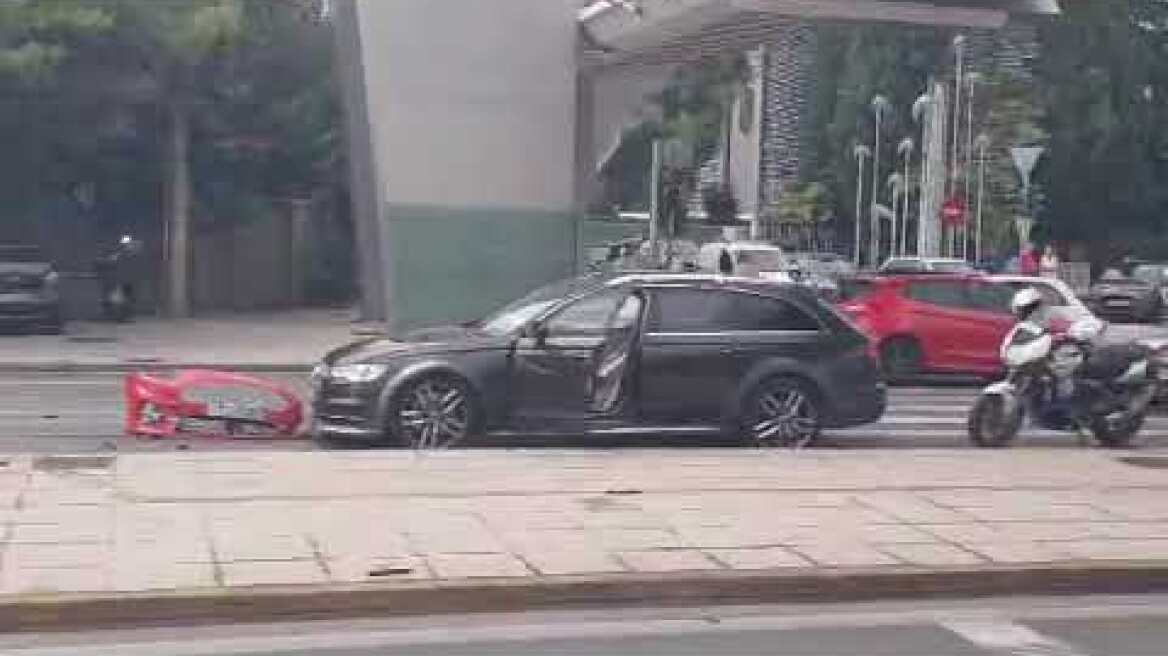 Τροχαίο στην κάθοδο στην Κηφισίας