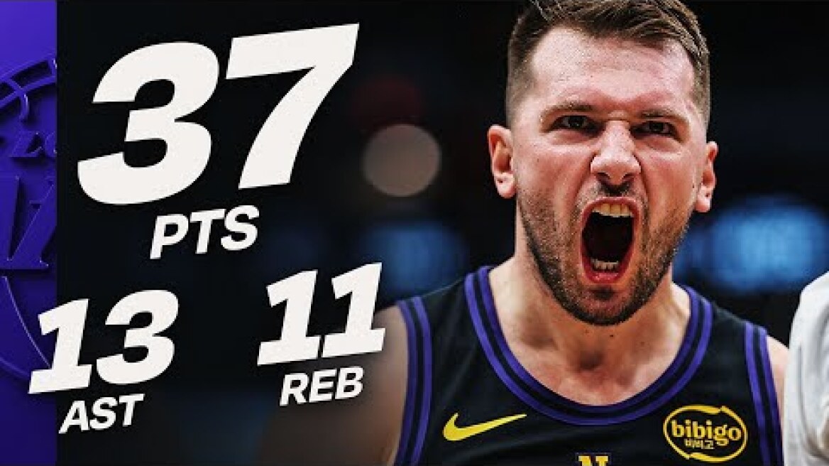 Dončić Makes Lakers History with 37-PT TRIPLE-DOUBLE In DC | January 30, 2026