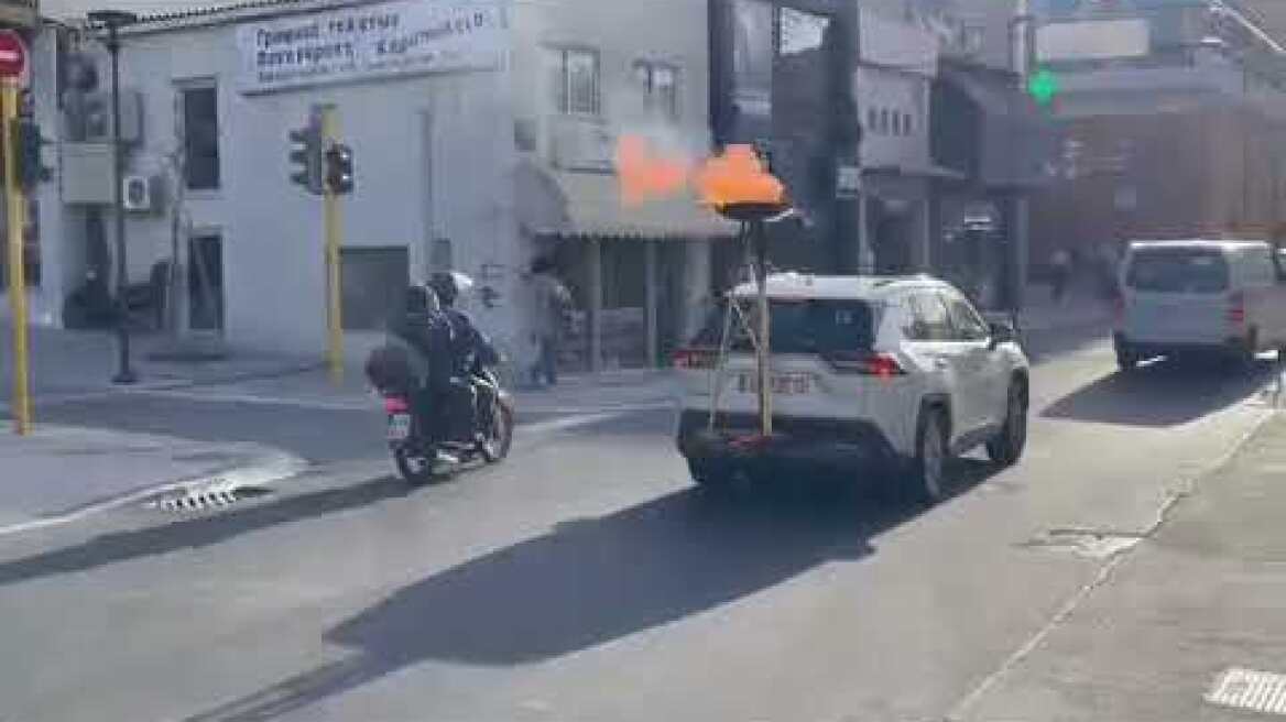 Η άφιξη της Ολυμπιακής Φλόγας στα Χανιά