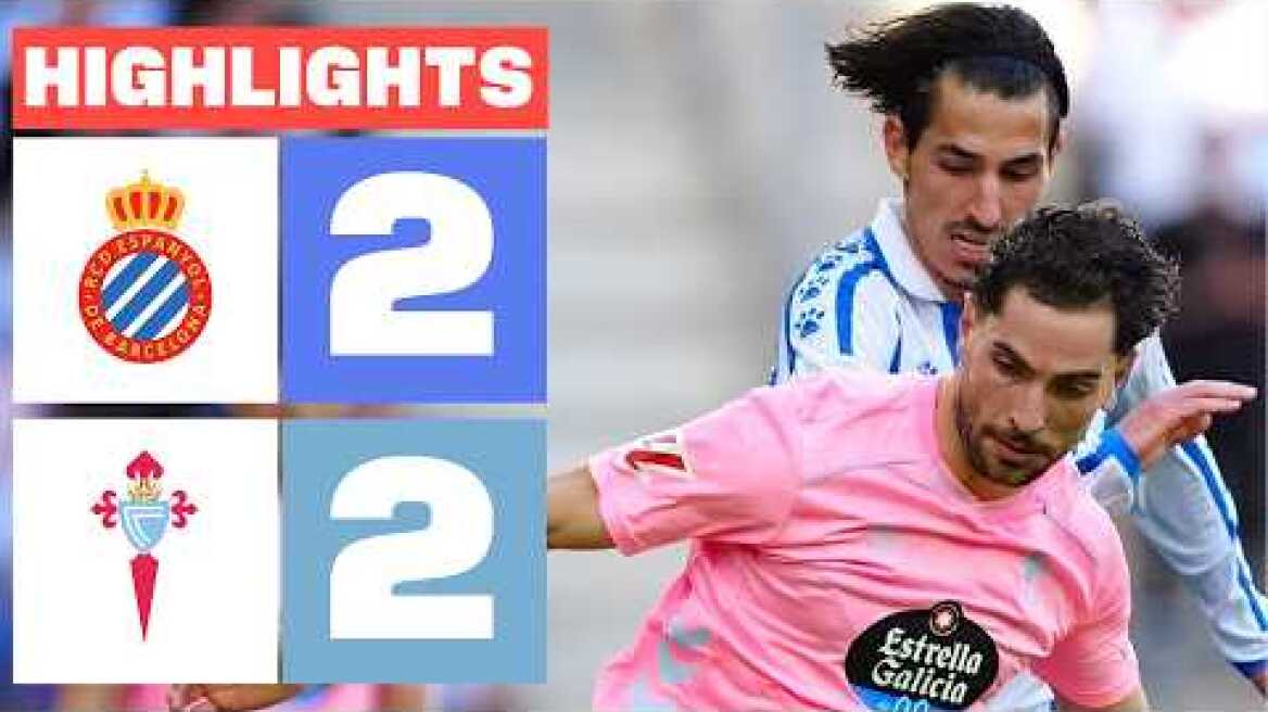 RCD ESPANYOL 2 - 2 CELTA | RESUMEN LALIGA EA SPORTS