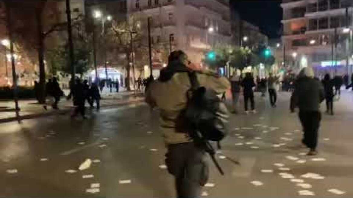 Επεισόδια στο κέντρο της Αθήνας (1)