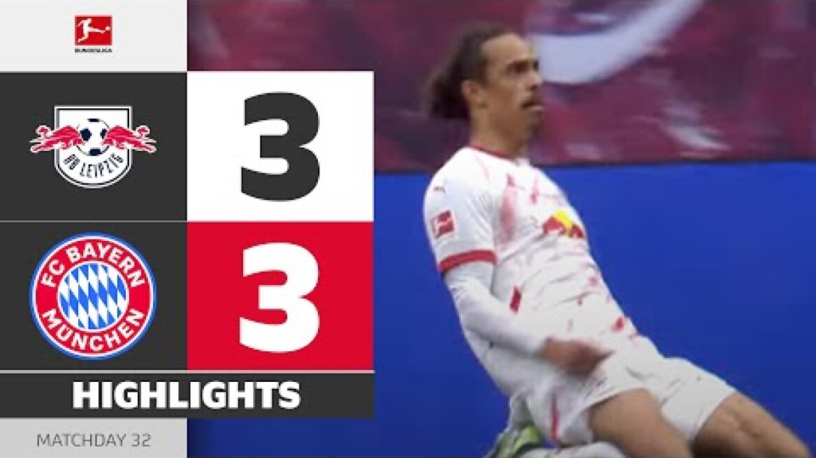 UNBELIEVABLE! Poulsen CRASHES Bayern-Party | RB LEIPZIG - FC BAYERN | Highlights | Bundesliga