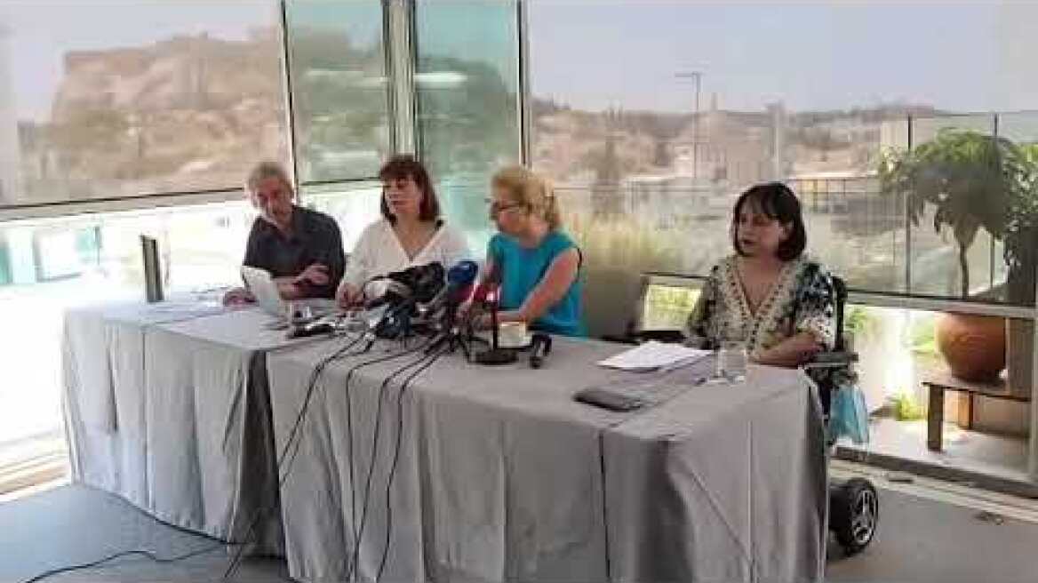 Συνέντευξη τύπου πρώην βουλευτών της Πλεύσης Ελευθερίας (1)