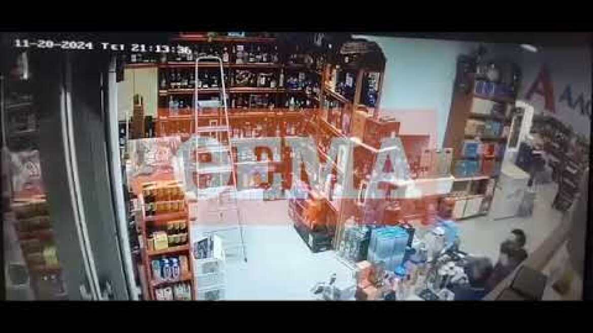 Ληστεία με μαχαίρι σε κατάστημα στο Νέο Ηράκλειο (1)