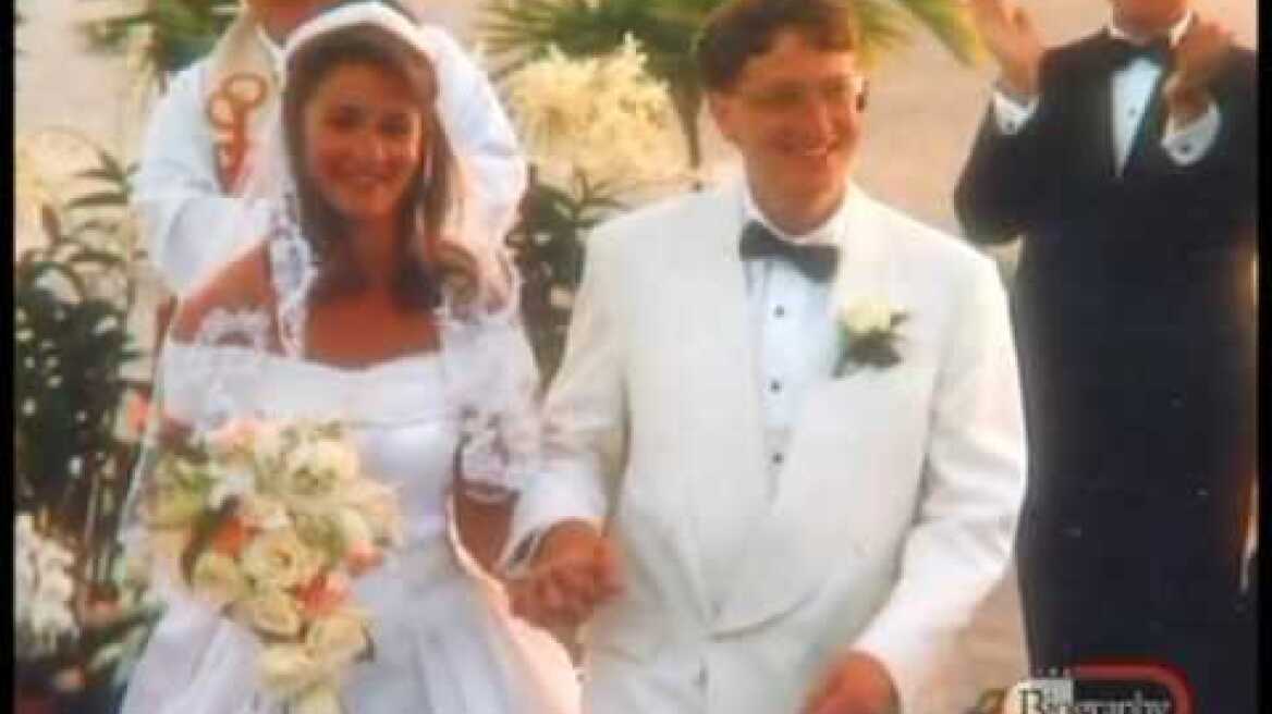 Bill Gates and his wife Melinda Gates