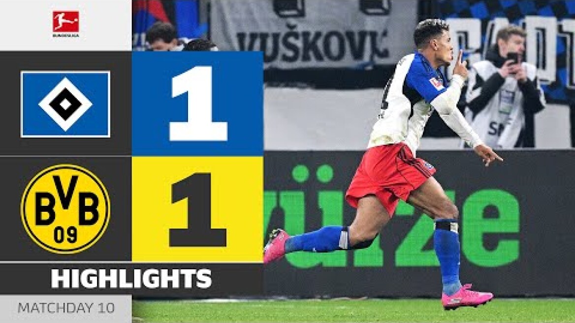90'+7!! LAST-MINUTE Equalizer! | HAMBURGER SV - BORUSSIA DORTMUND | Highlights | Bundesliga 2025/26