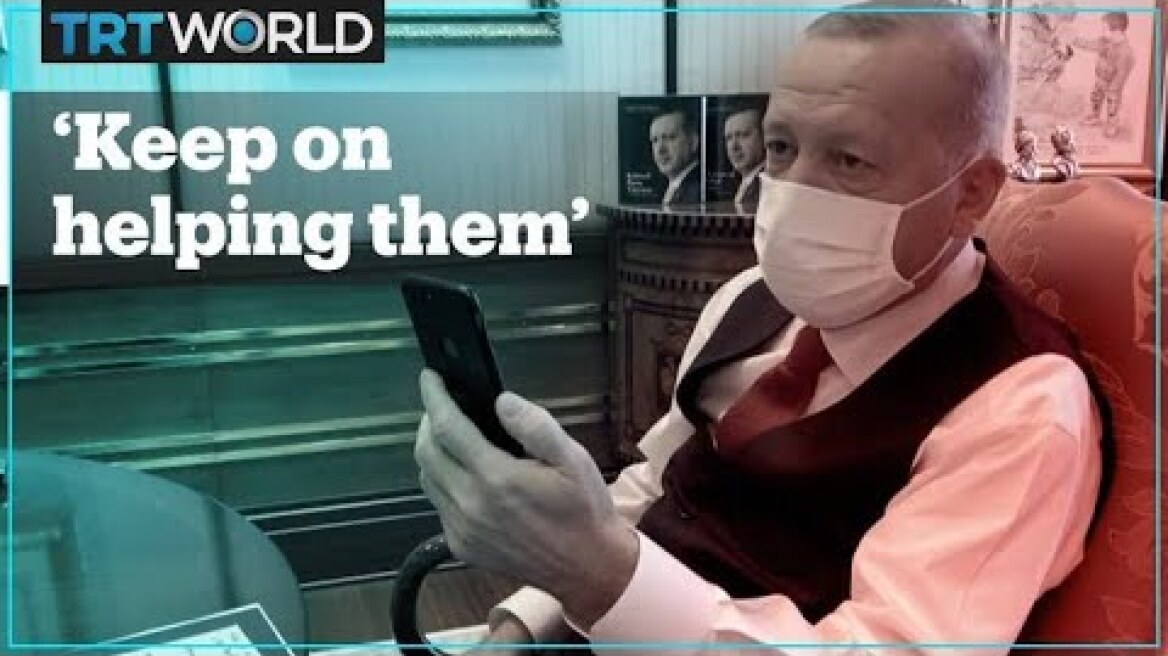 Turkey’s President Erdogan speaks to Vienna terror attack heroes