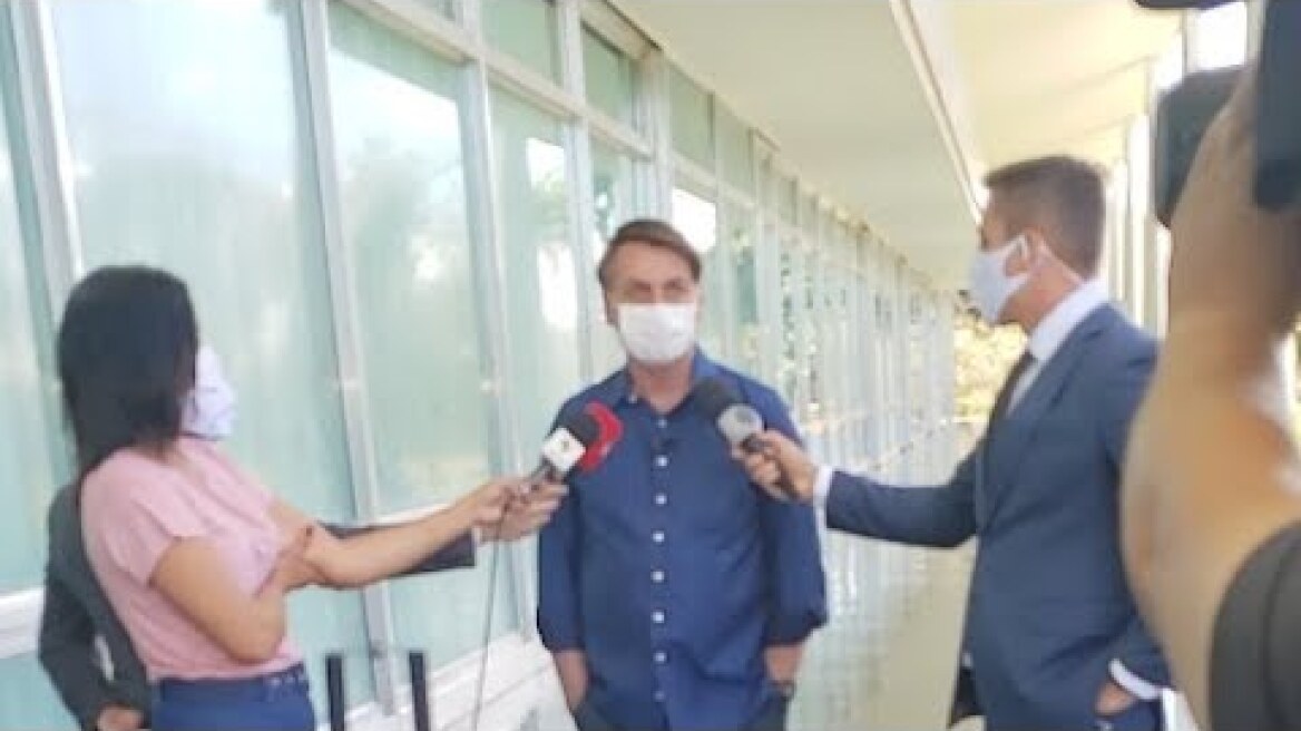 Coletiva Presidente Bolsonaro - 07 JULHO de 2020.