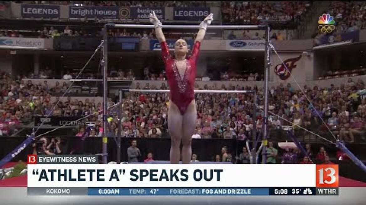 Maggie Nichols reveals she's 'Athlete A'