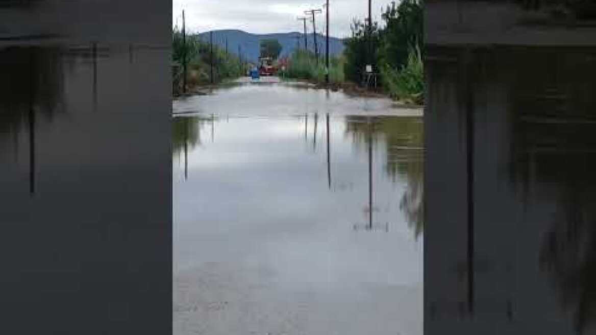 Αγρίνιο: Προβλήματα από τις βροχές