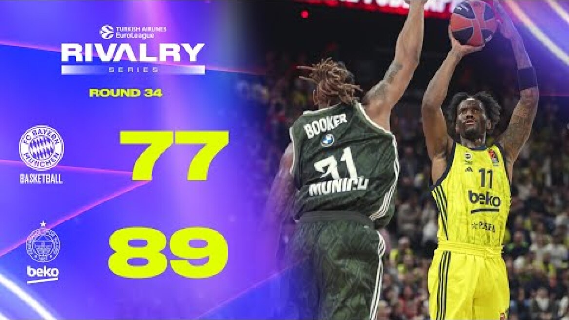 Hayes-Davis DESTROYS Munich DEFENSE | FC Bayern Munich - Fenerbahce | BASKETBALL HIGHLIGHTS R31 2025