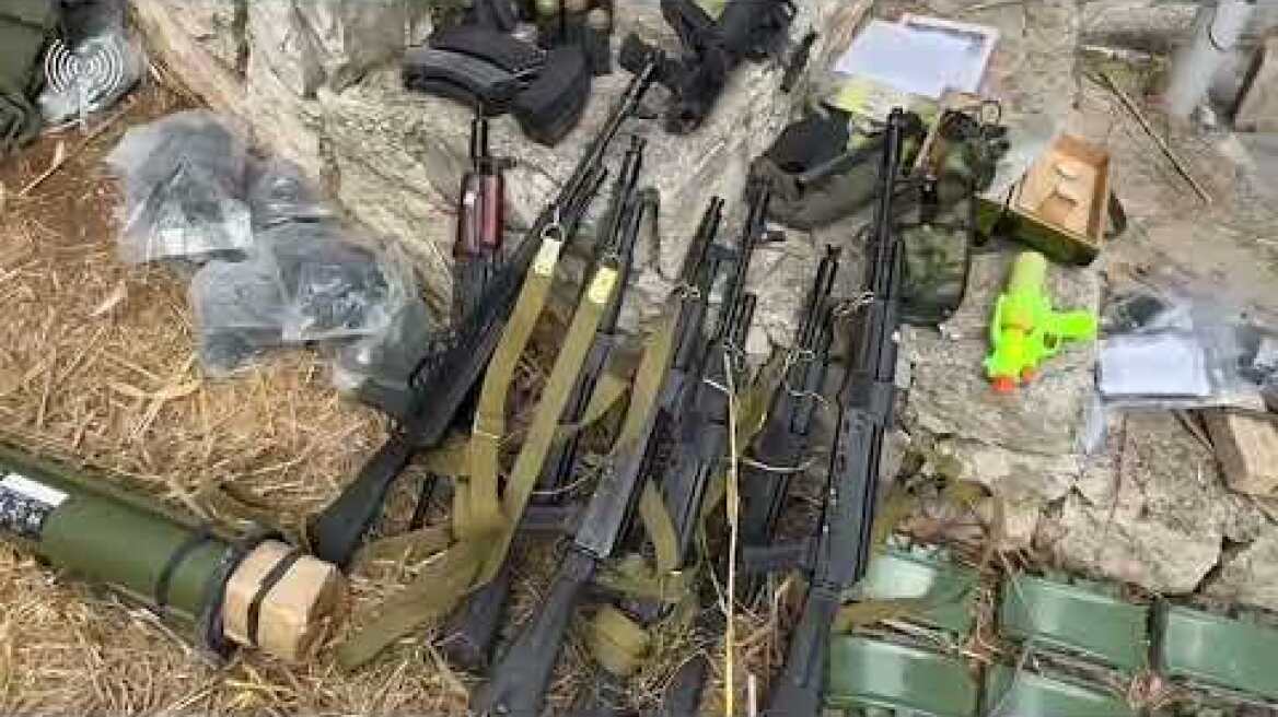 תיעוד ממצאי הפשיטה על מפקדות חיזבאללה | את"צ