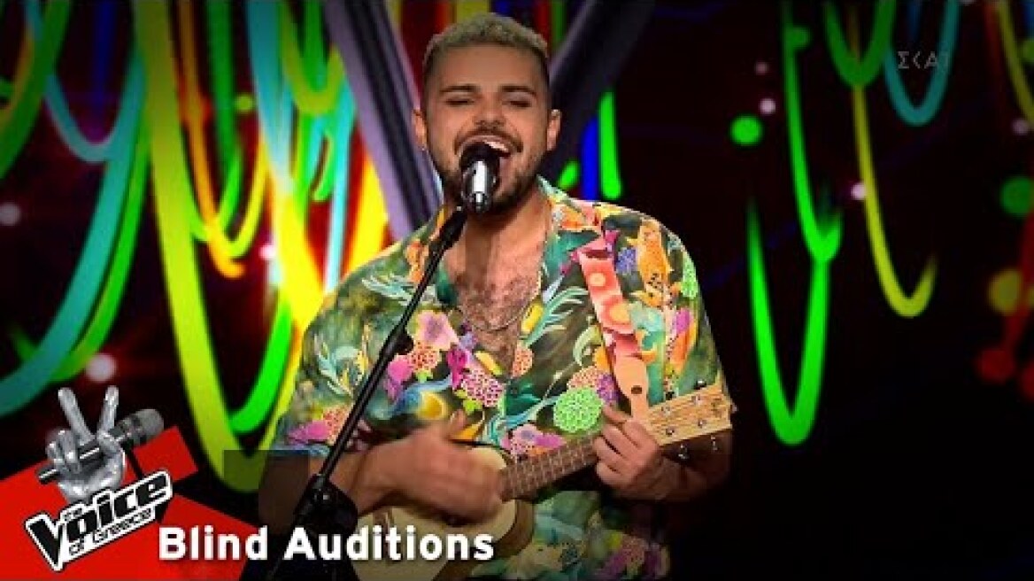 Ακύλας Μυτιληναίος: Πάμε Χαβάη (It's a pity) | The Voice of Greece | 8η Σεζόν