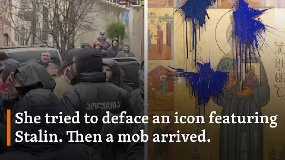 Woman In Georgia Gets Mobbed In A Row Over Stalin And Religion
