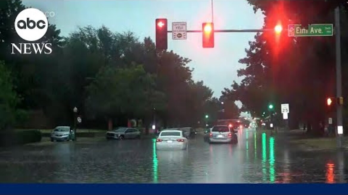Oklahoma City has worst flooding in living memory