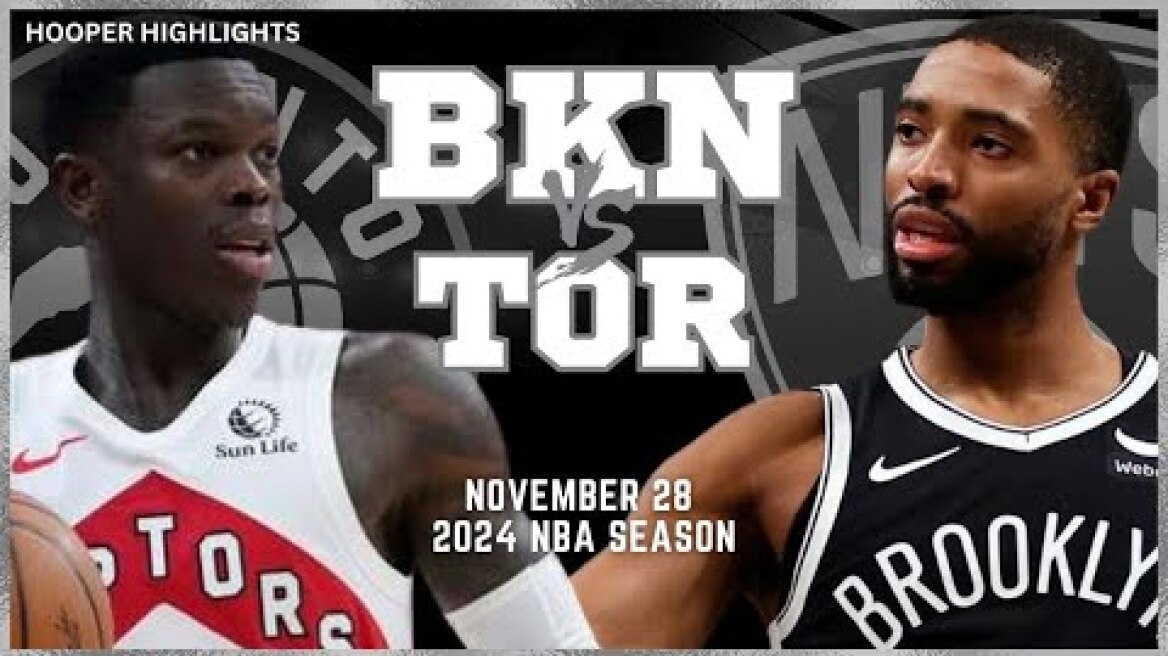 Toronto Raptors vs Brooklyn Nets Full Game Highlights | Nov 28 | 2024 NBA Season