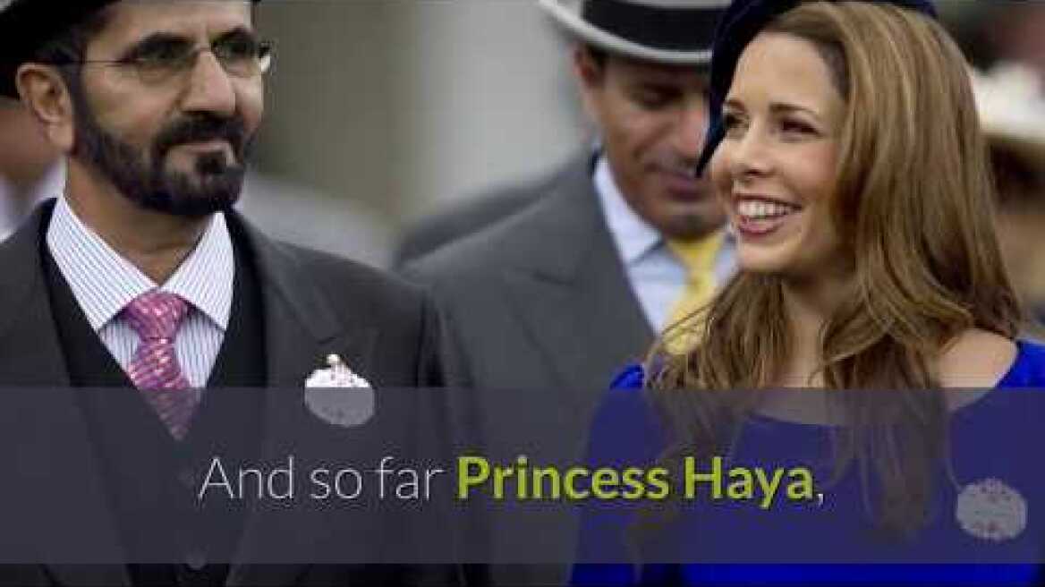 Princess Haya with boyfriend bodyguard and in court battle