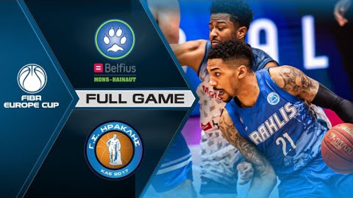 Belfius Mons-Hainaut v Iraklis BC | Full Game - FIBA Europe Cup 2020-21