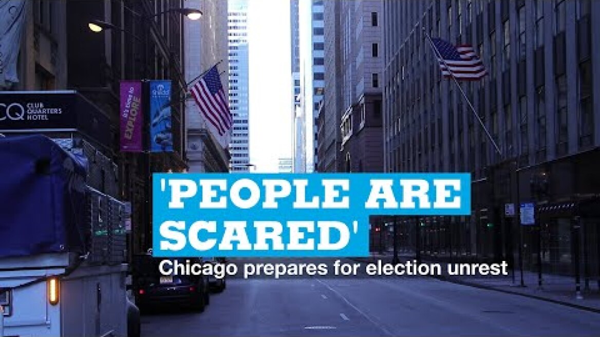 'People are scared':  Chicago prepares for election unrest