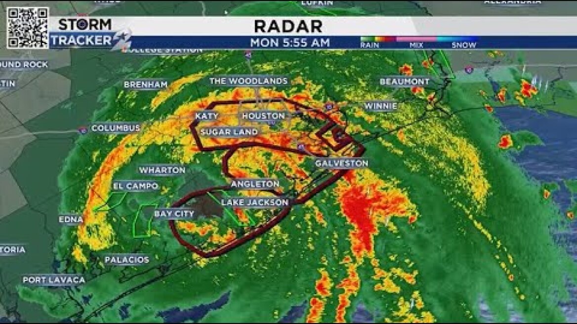 HOUSTON WEATHER: Team coverage as Hurricane Beryl makes landfall in SE Texas with heavy winds, rain