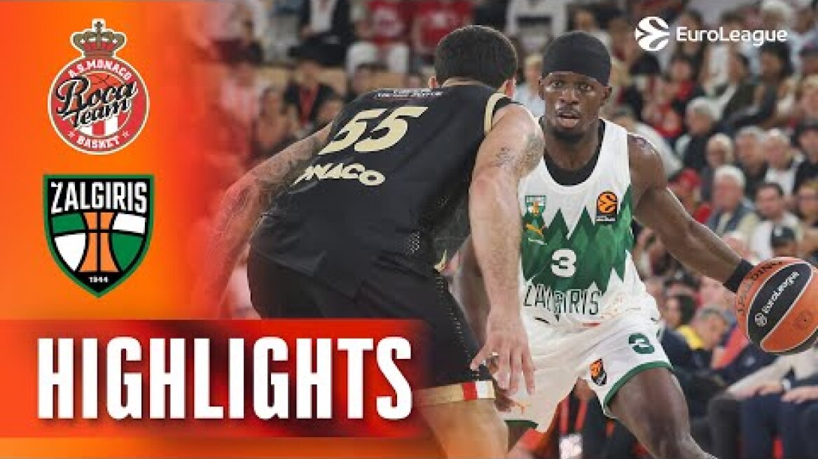 Season Starts with a Thriller | Monaco - Zalgiris | R1 BASKETBALL HIGHLIGHTS 2025-26