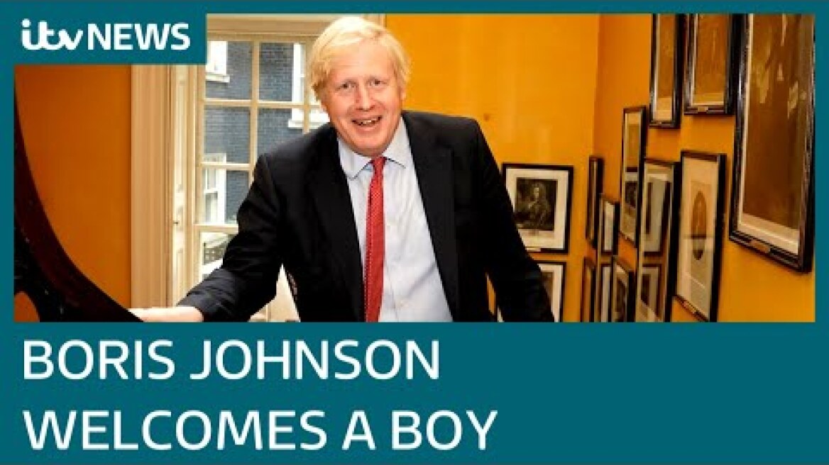 Congratulations flood in for Boris Johnson and Carrie Symonds on birth of baby boy | ITV News