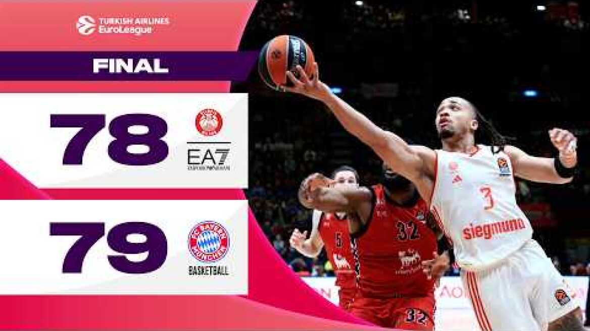 UNBELIEVABLE Last Shot MIRACLE | Armani Milan - FC Bayern Munich | BASKETBALL HIGHLIGHTS R17 2024-25