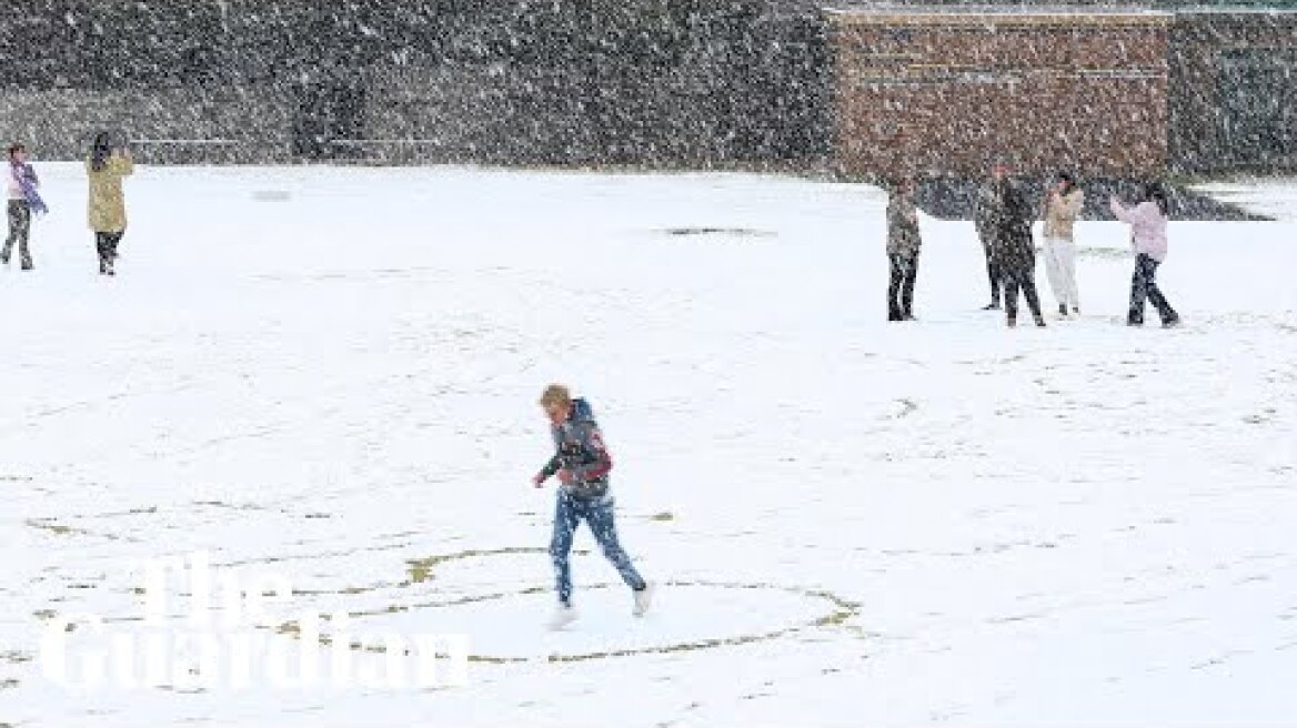 Johannesburg gets first snowfall since 2012