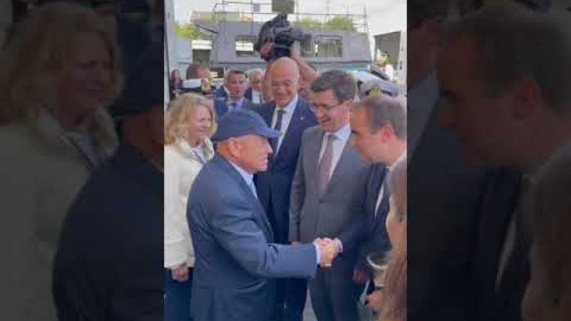 Η επίσημη τελετή καθέλκυσης της φρεγάτας «Κίμων» στη Γαλλία (2)