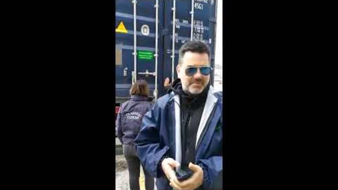 10 κοντέινερ με 145.000 μπουκάλια ουίσκι μπόμπα στο 3ο τελωνείο Πειραιά