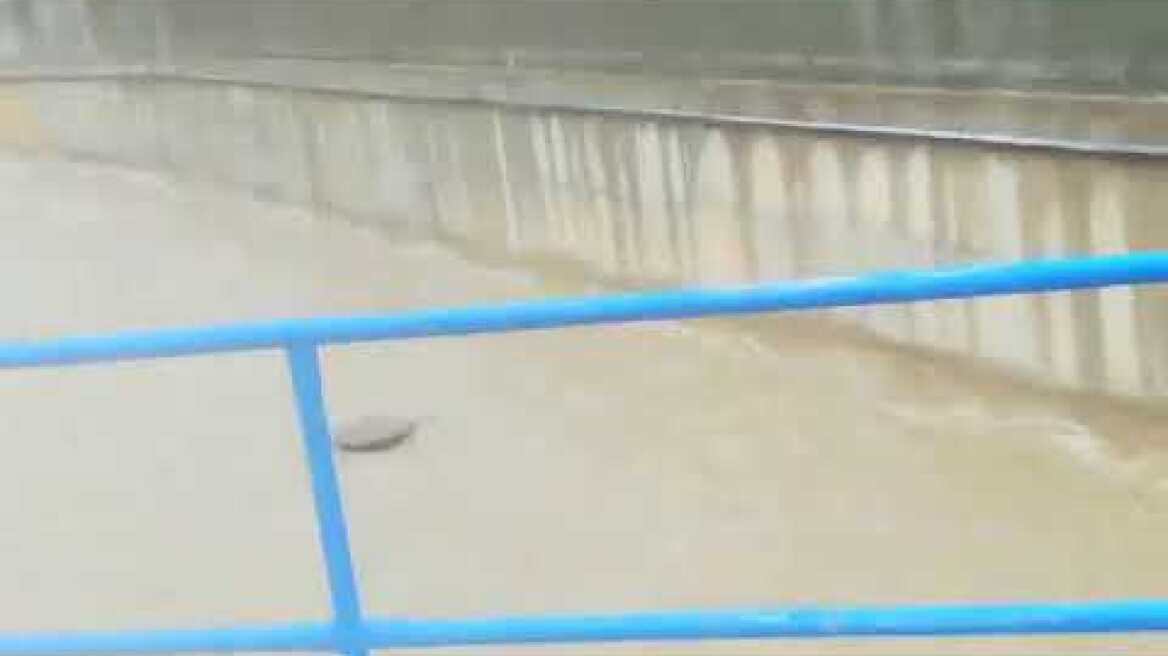 Κάρπαθος κακοκαιρία (2) - περιοχή ΔΕΗ